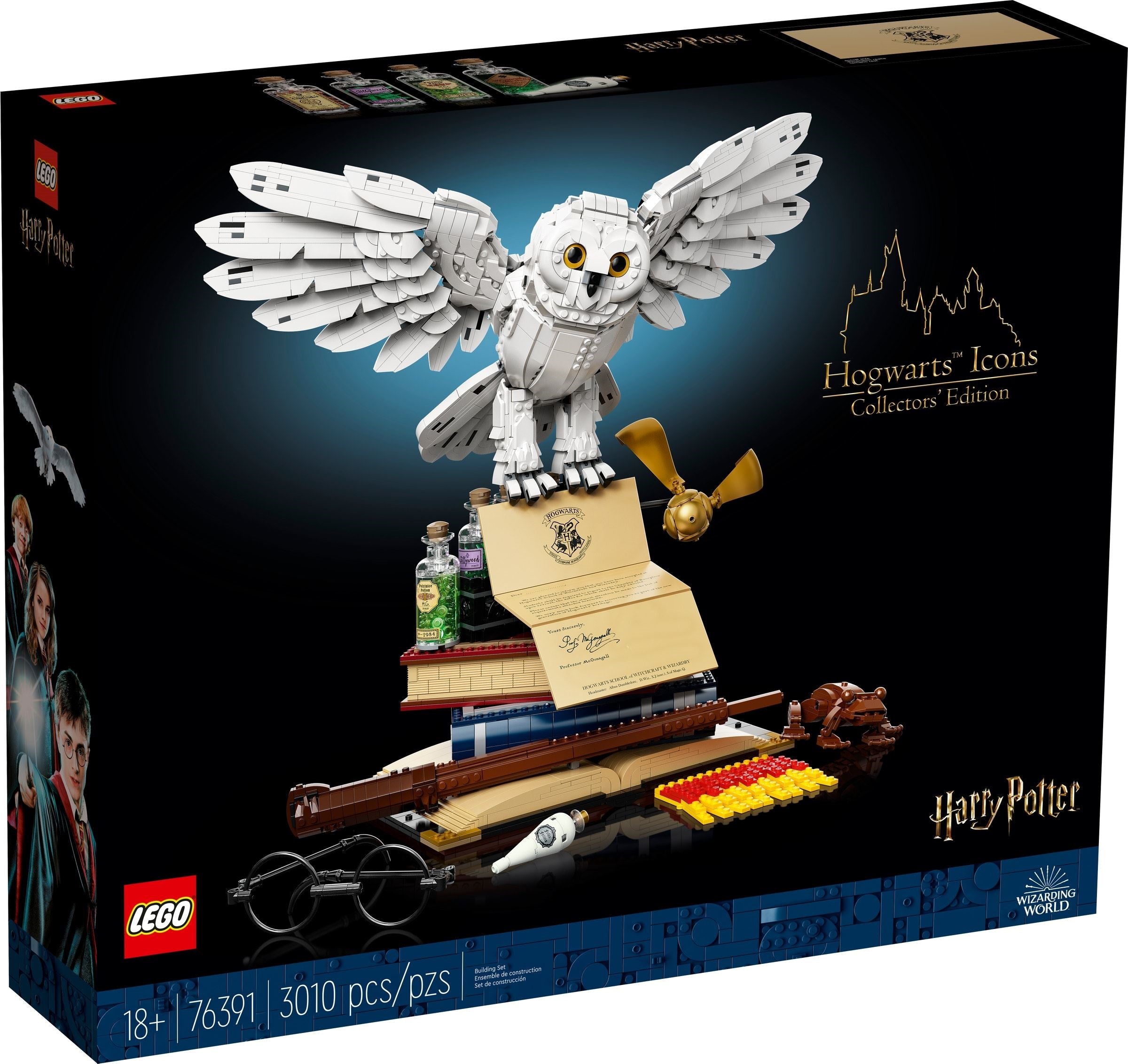 Icônes LEGO Harry Potter Poudlard, édition collector (76391)