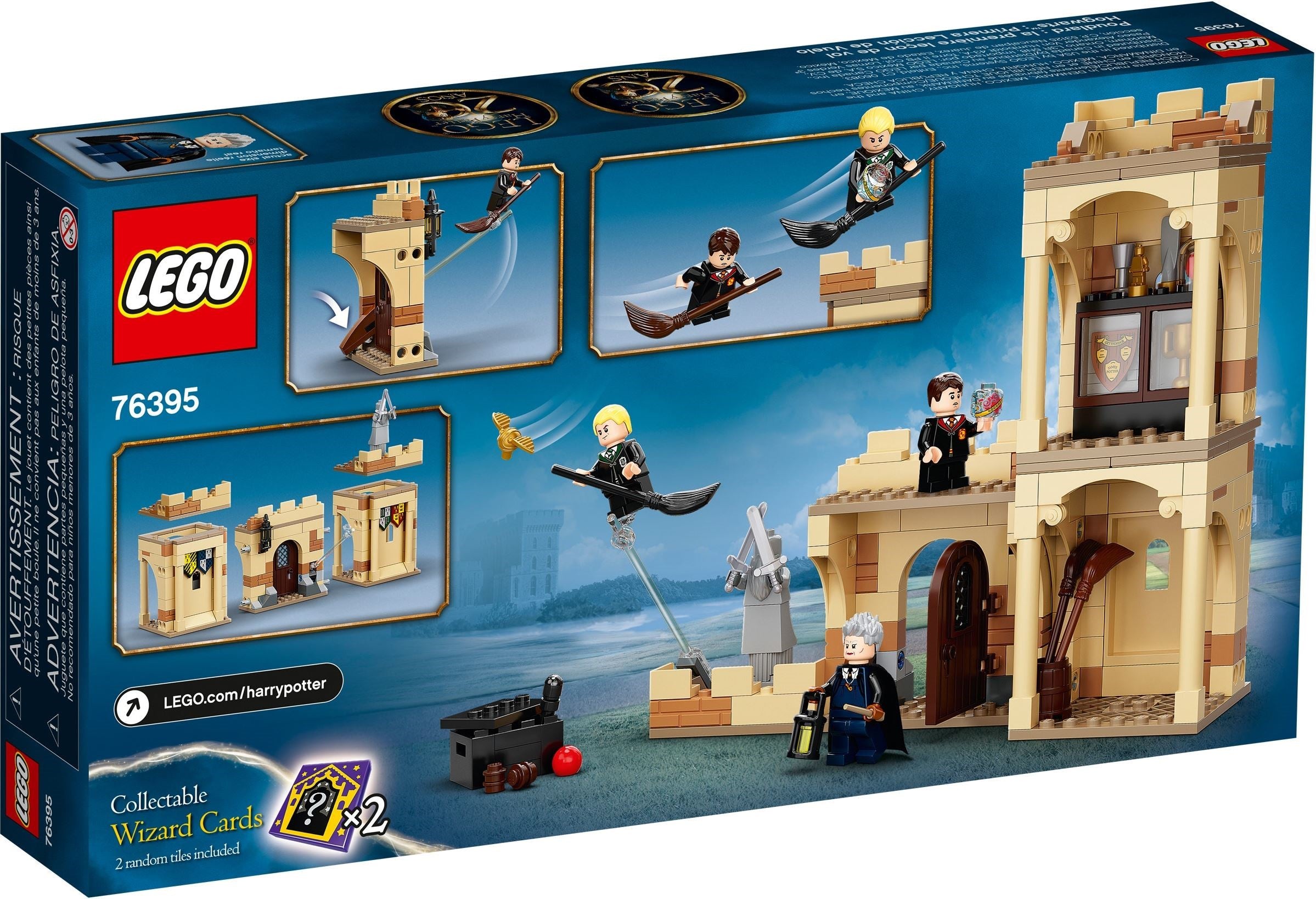 LEGO Harry Potter Hogwarts erste Flugstunde 76395