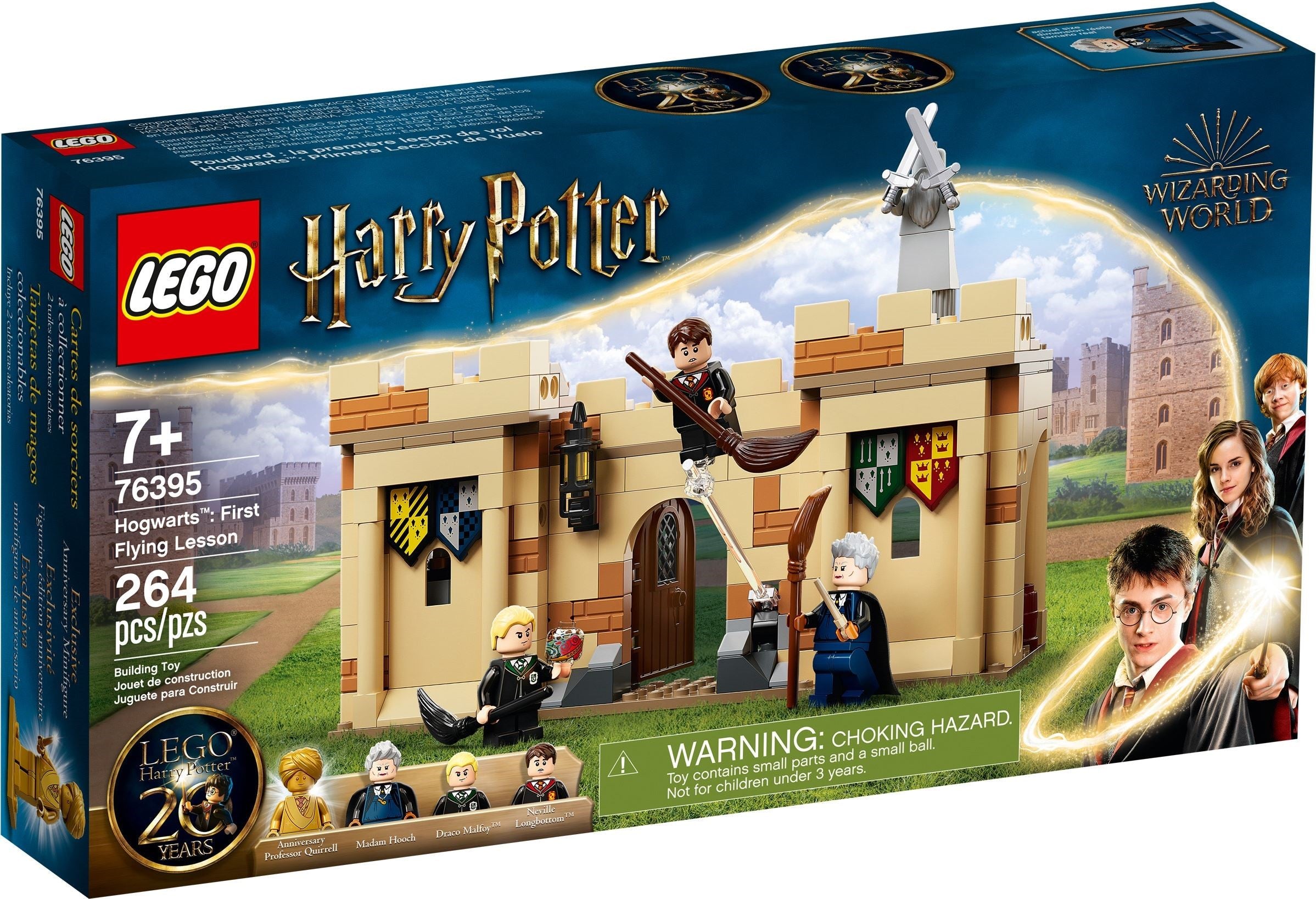 LEGO Harry Potter Hogwarts erste Flugstunde 76395