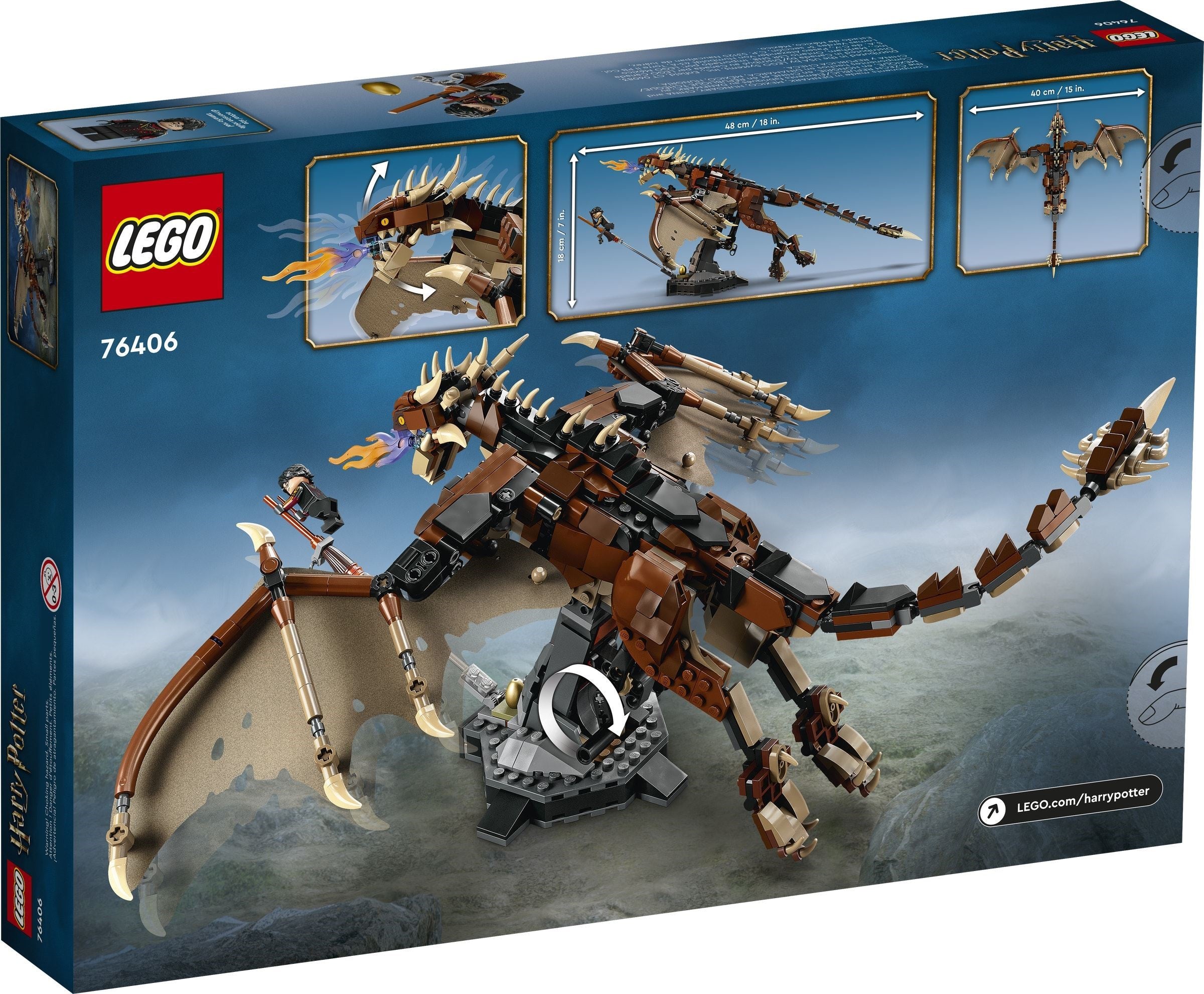 LEGO Harry Potter Ungarischer Hornschwanz 76406