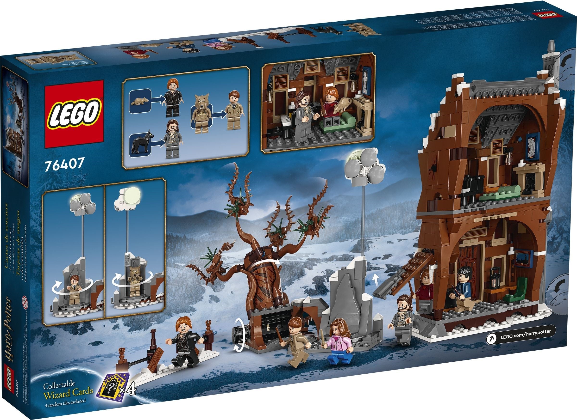 LEGO Harry Potter Heulende Hütte und Peitschende Weide 76407
