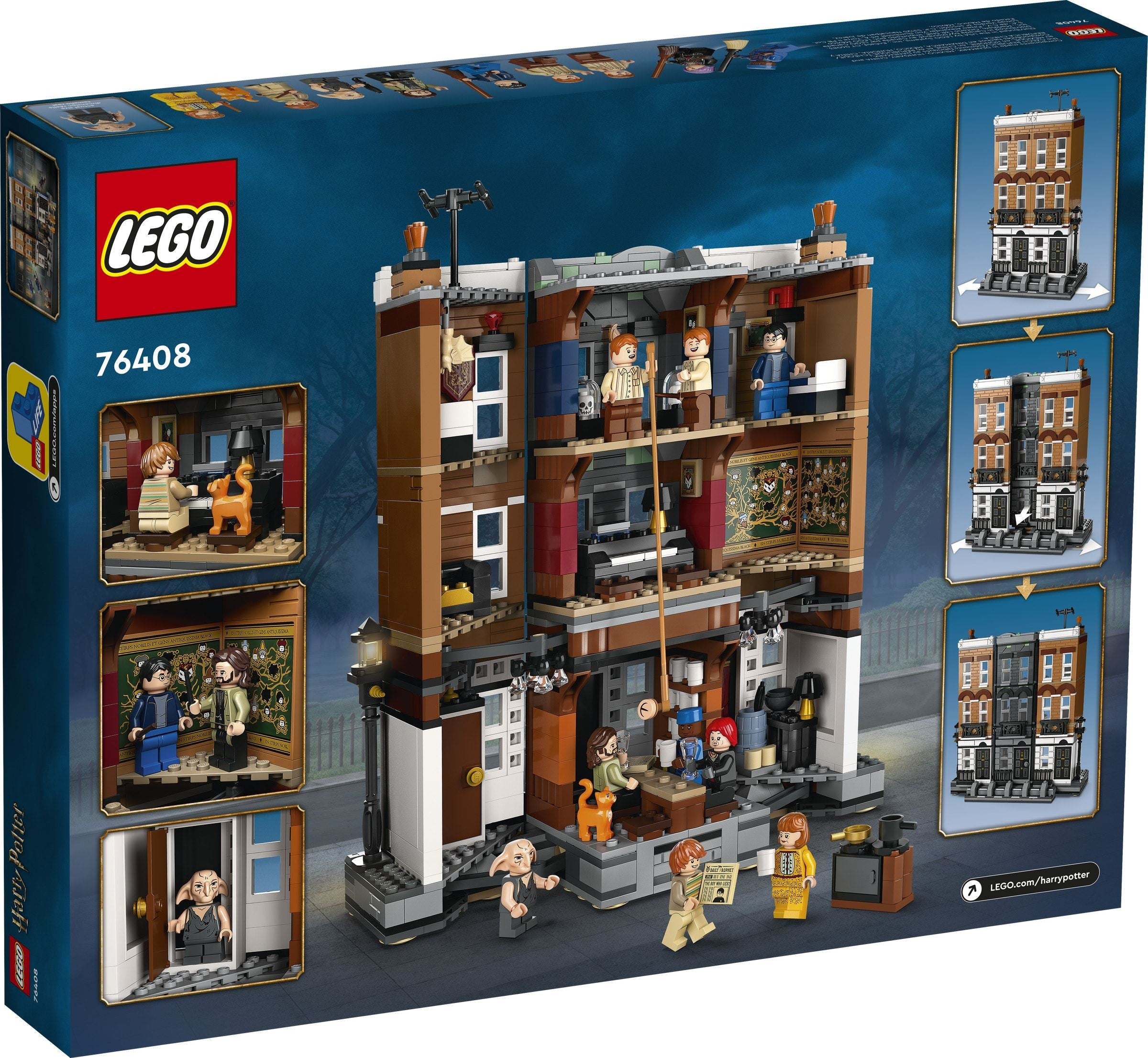 LEGO Harry Potter Grimmauldplatz Nr. 12 76408