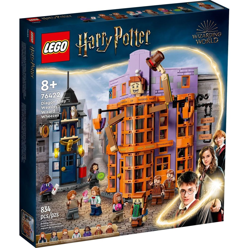 LEGO Harry Potter Winkelgasse: Weasleys Zauberhafte Zauberscherze 76422