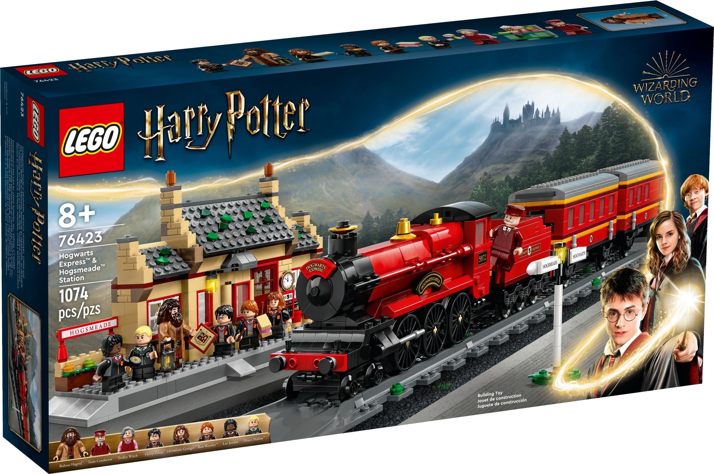 LEGO Harry Potter Hogwartsexpress & der Bahnhof von Hogsmeade 76423
