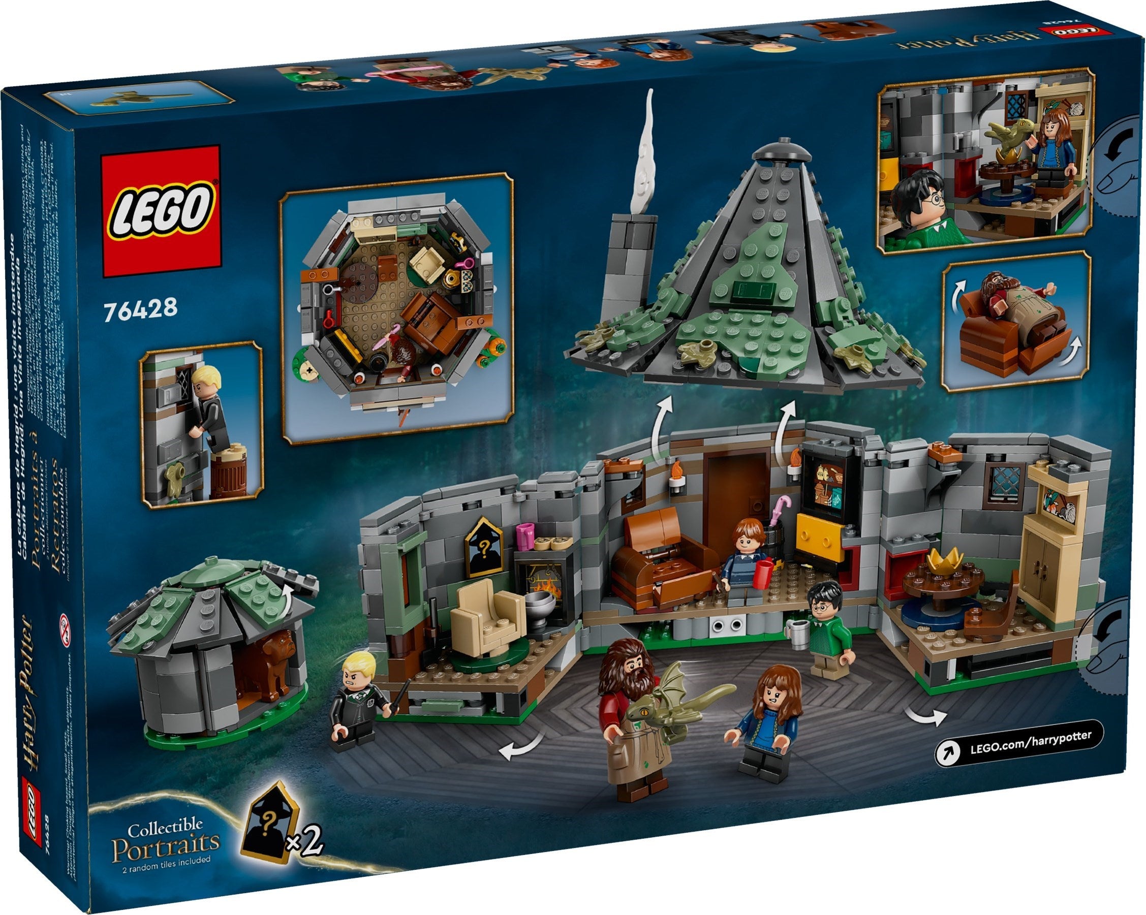 LEGO Harry Potter Hagrids Hütte: Ein unerwarteter Besuch 76428