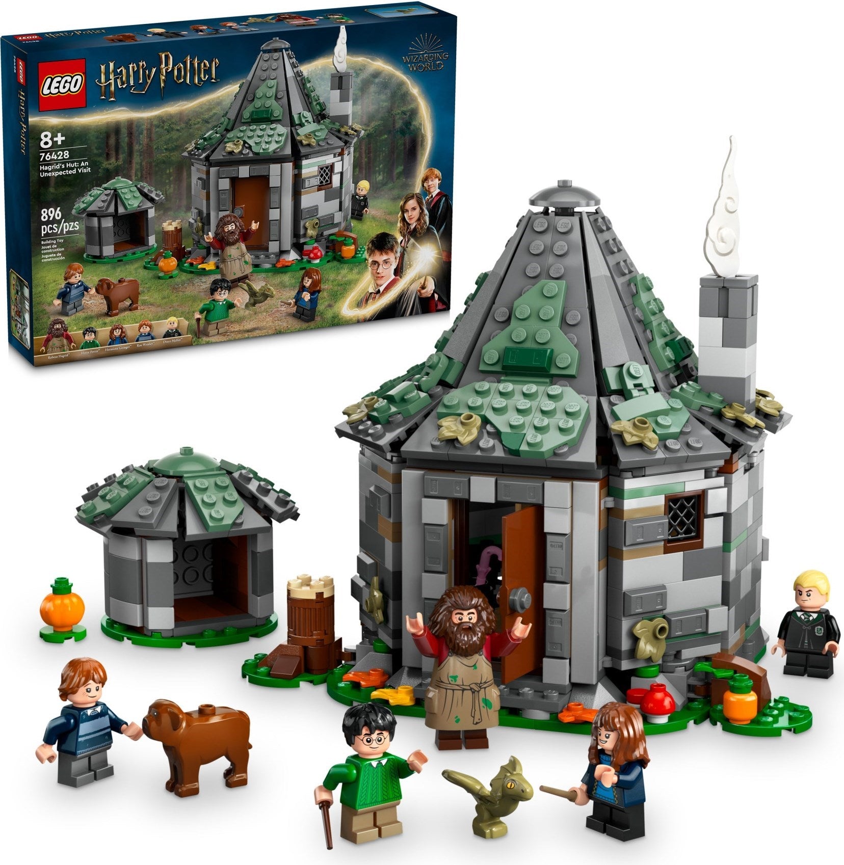 LEGO Harry Potter Hagrids Hütte: Ein unerwarteter Besuch 76428