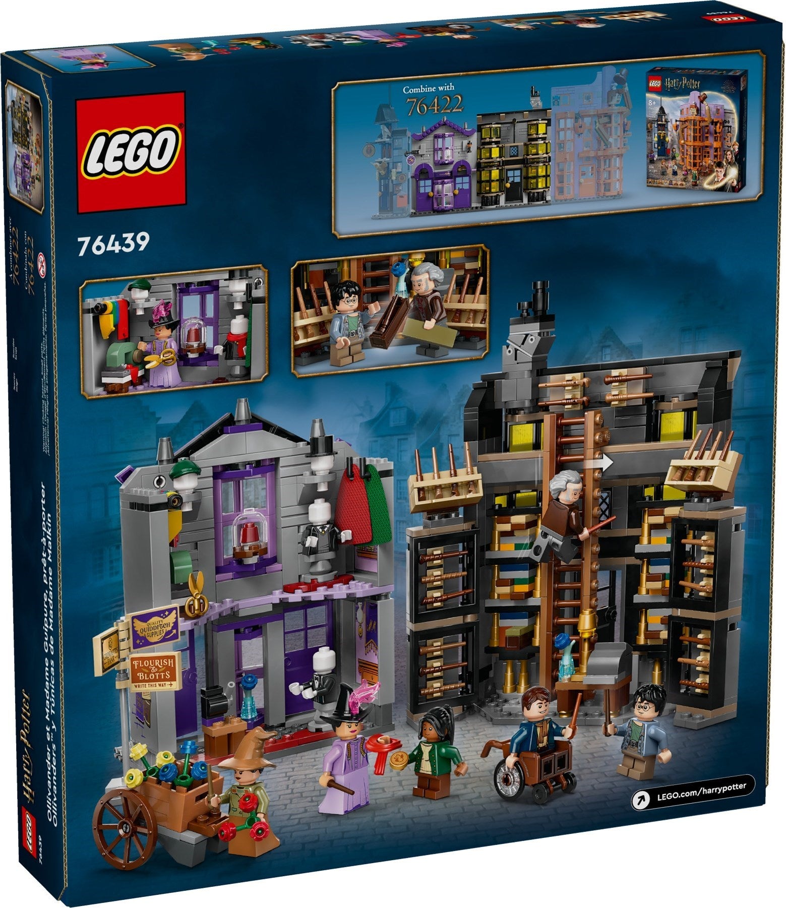 LEGO Harry Potter Ollivanders & Madam Malkins Anzüge 76439