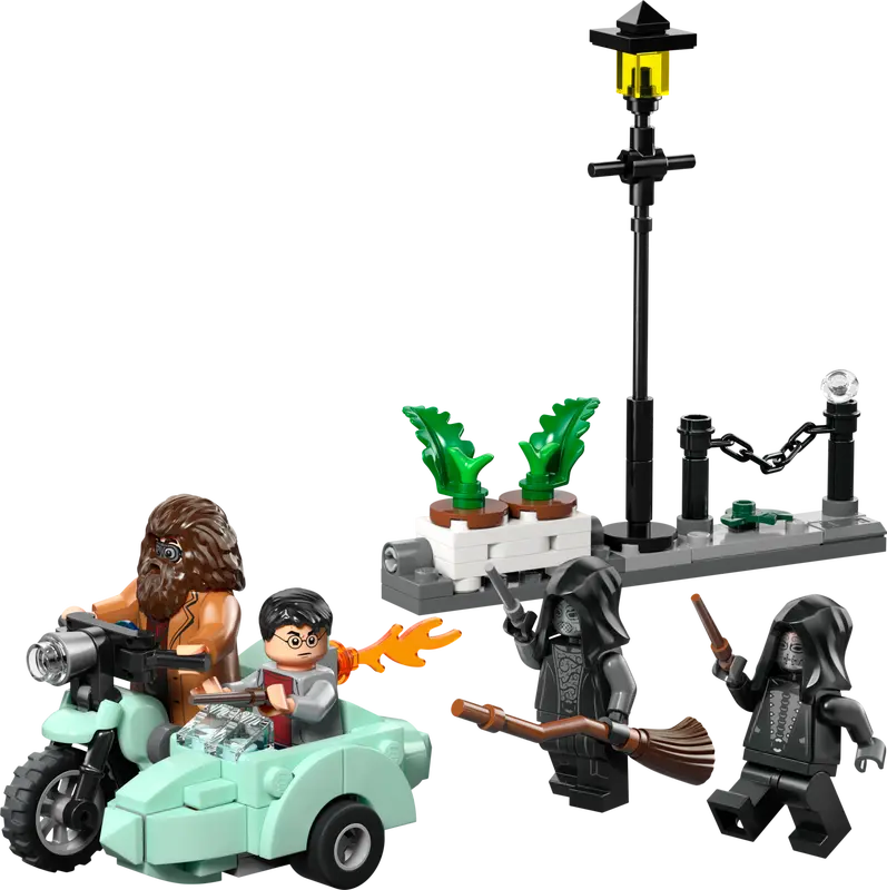 LEGO Harry Potter TM Hagrids und Harrys Flucht aus dem Ligusterweg 76459