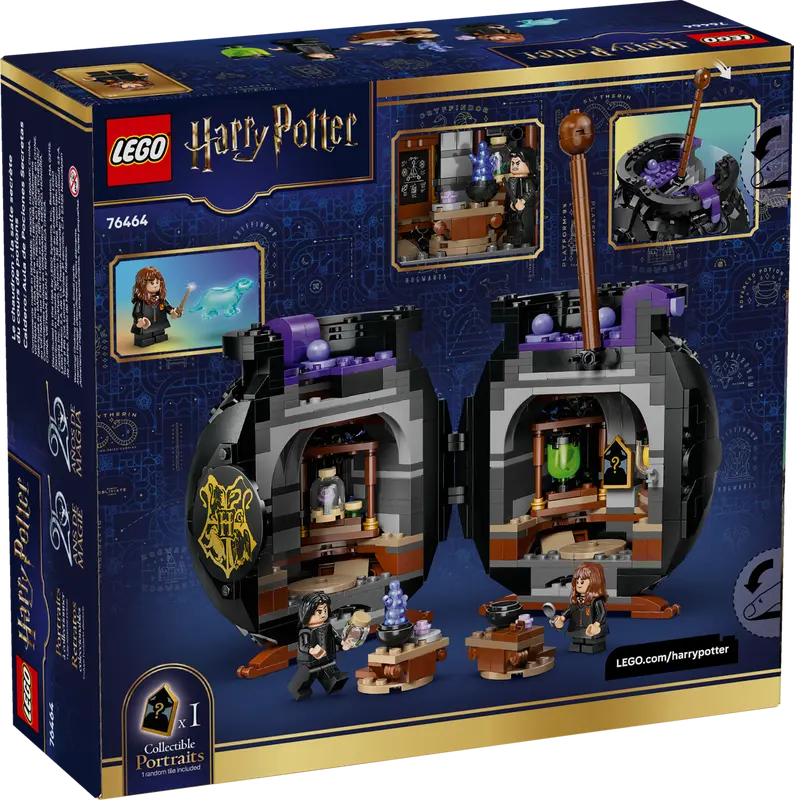 LEGO Harry Potter TM Kessel: Geheimes Klassenzimmer für Zaubertränke 76464