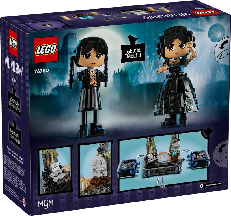 LEGO Exklusiv Wednesday Addams Baufigur 76780