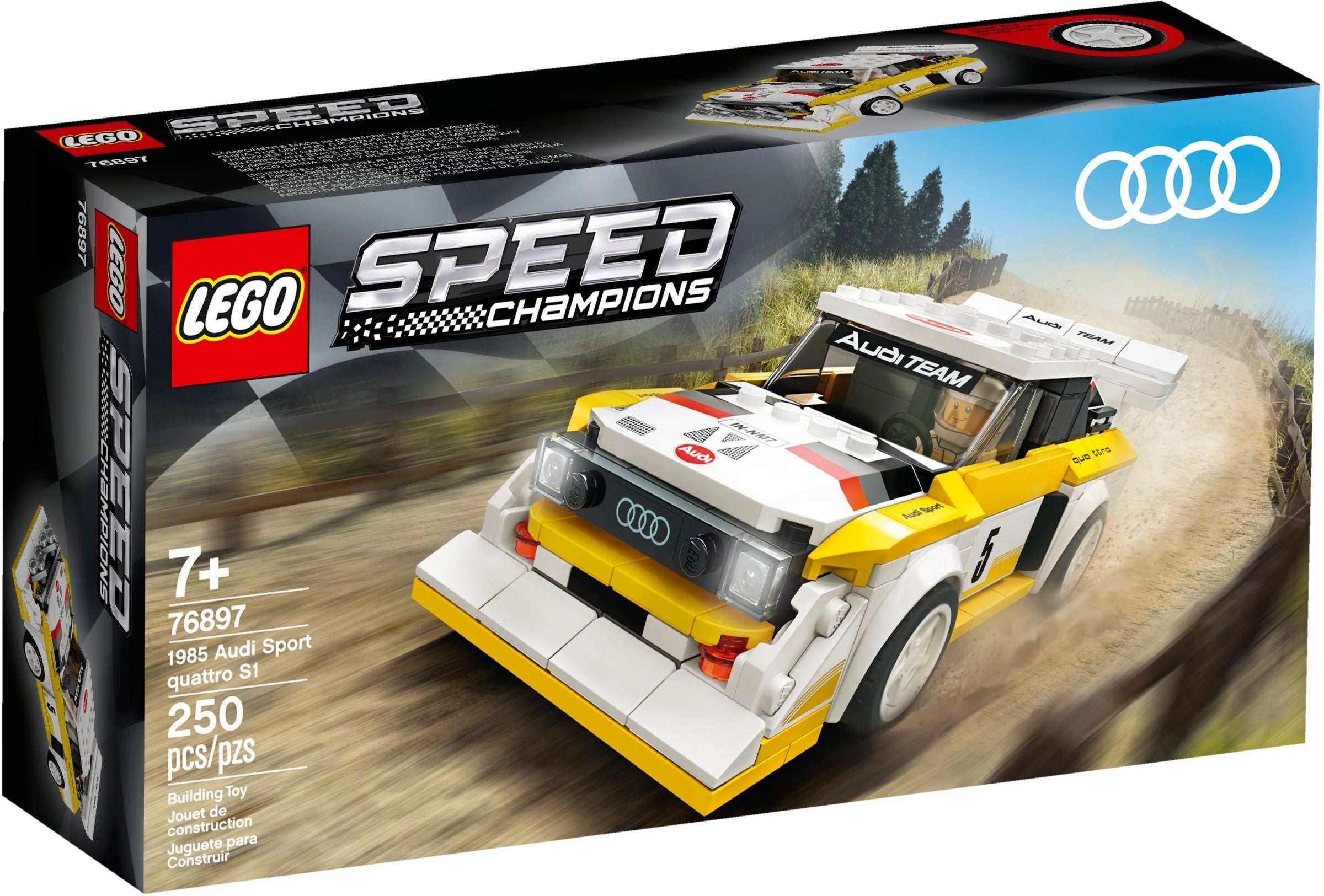 LEGO Speed ​​Champions 1985 Audi Sport quattro S1 76897