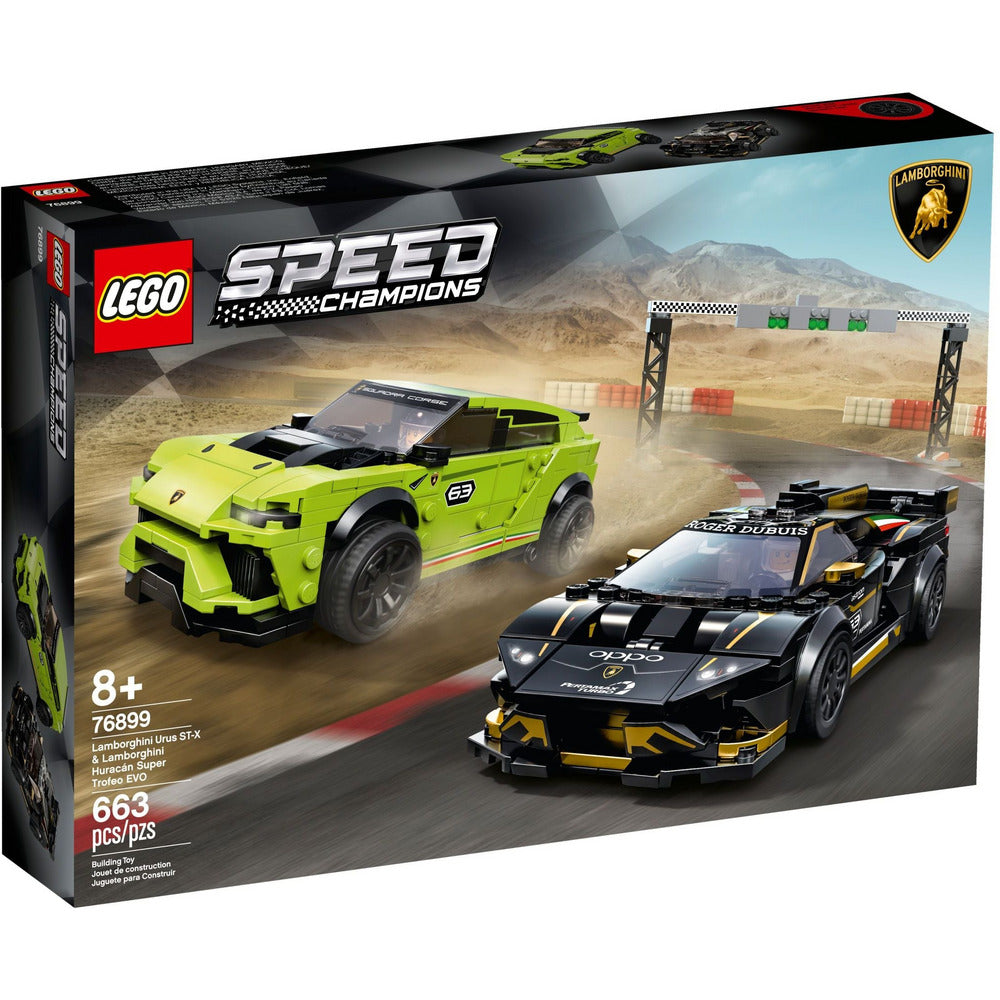 LEGO Speed Champions Lamborghini Urus ST-X & Huracán Super 76899