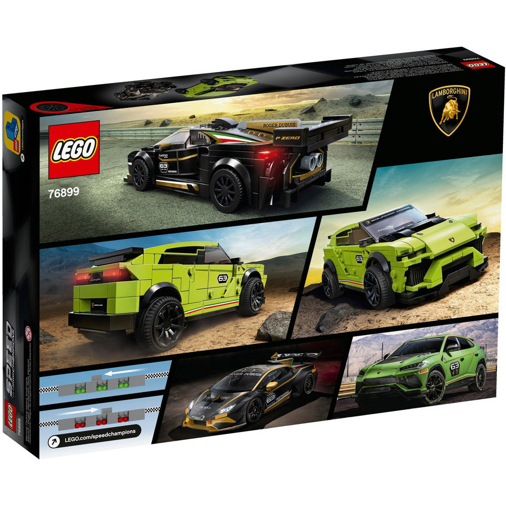 LEGO Speed Champions Lamborghini Urus ST-X & Huracán Super 76899