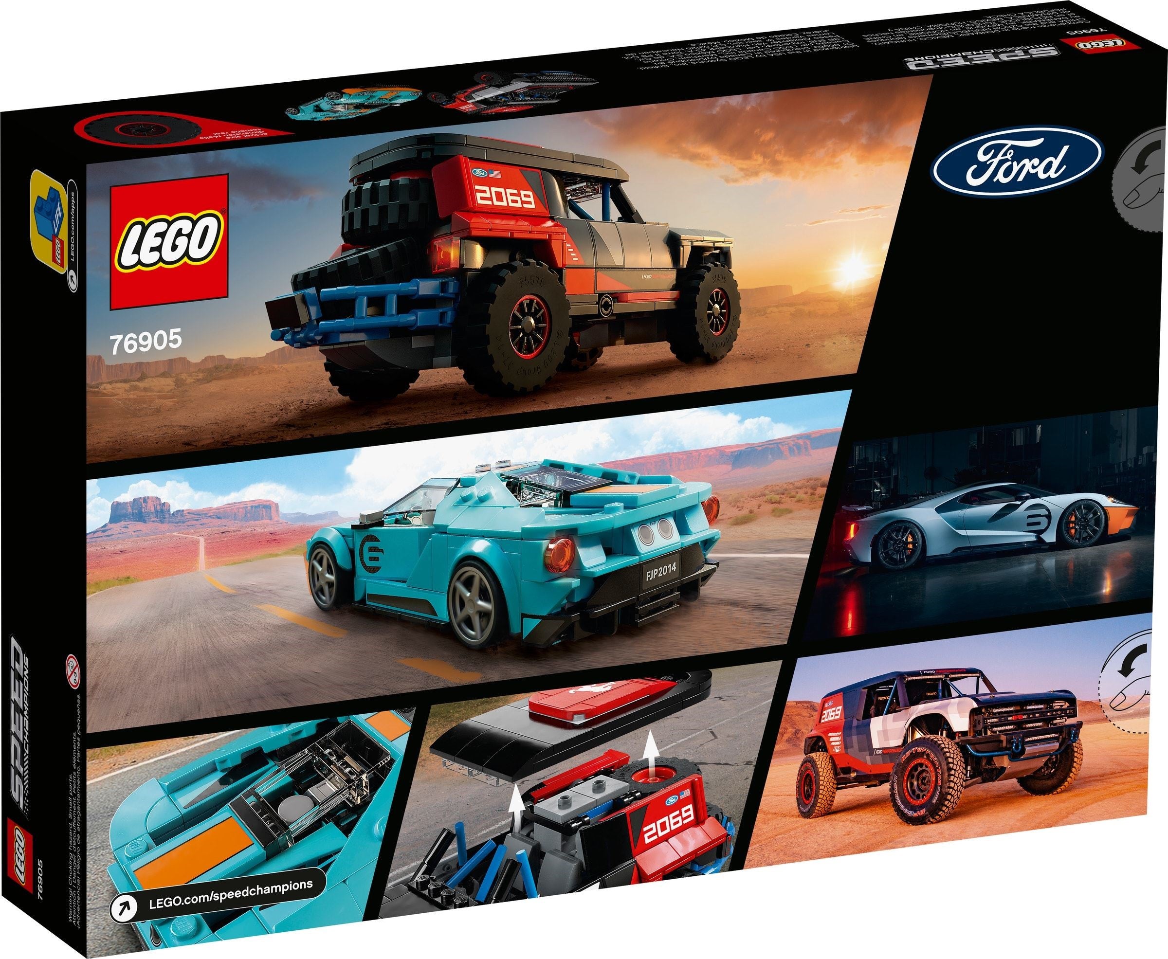 LEGO Speed Champions Ford GT Heritage Edition und Bronco R 76905