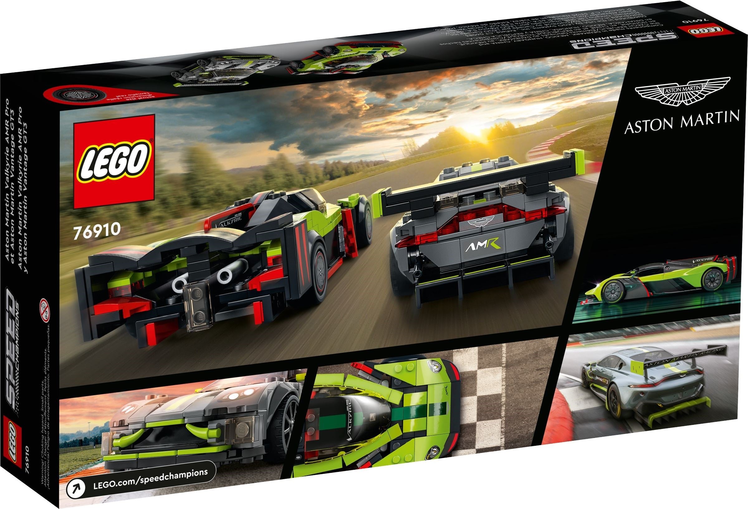 <transcy>LEGO Speed Champions Aston Martin Valkyrie AMR Pro & Aston Martin Vantage GT3 76 910</transcy>
