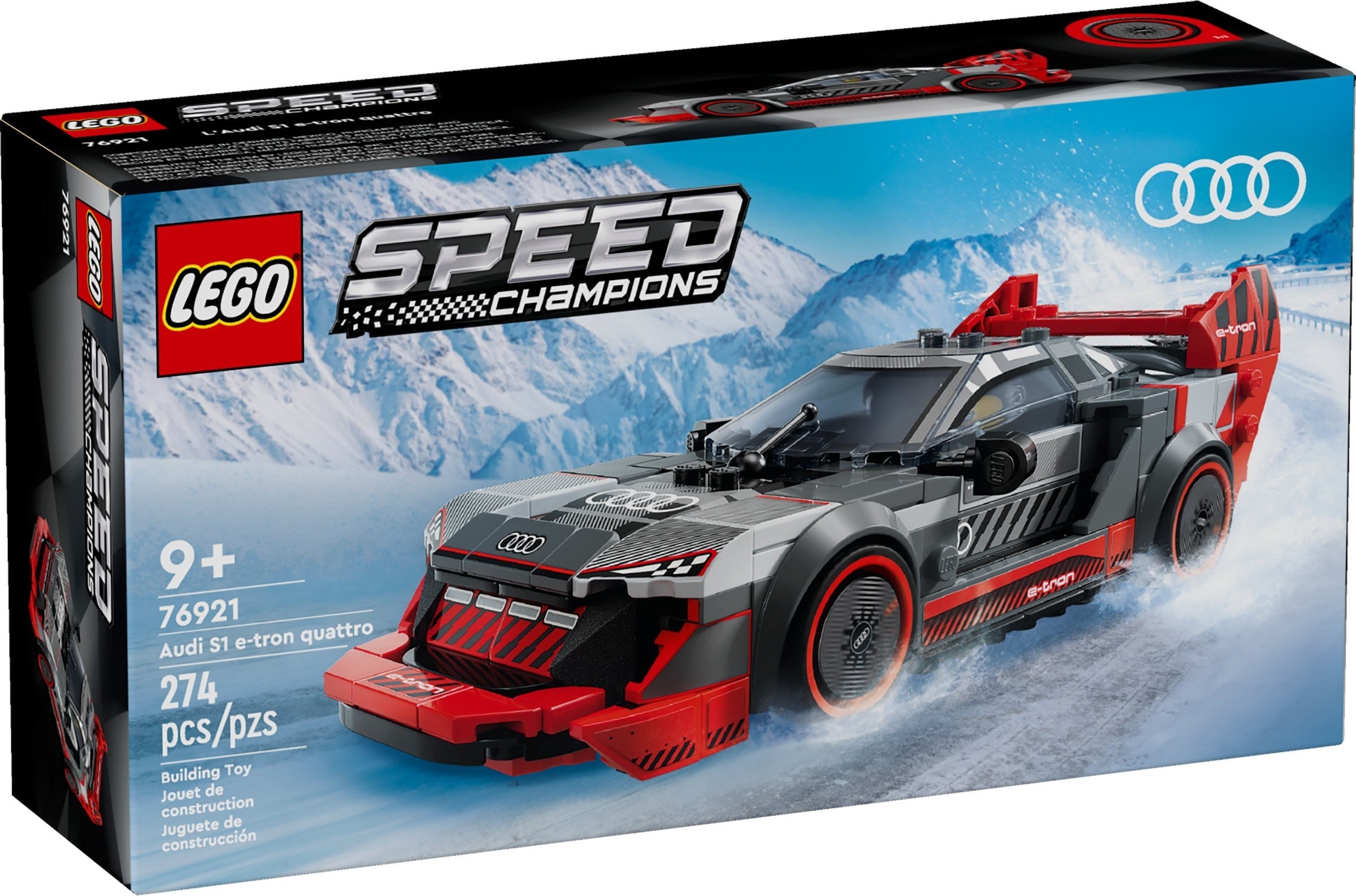 LEGO Speed Champions Audi S1 e-tron quattro Rennwagen 76921