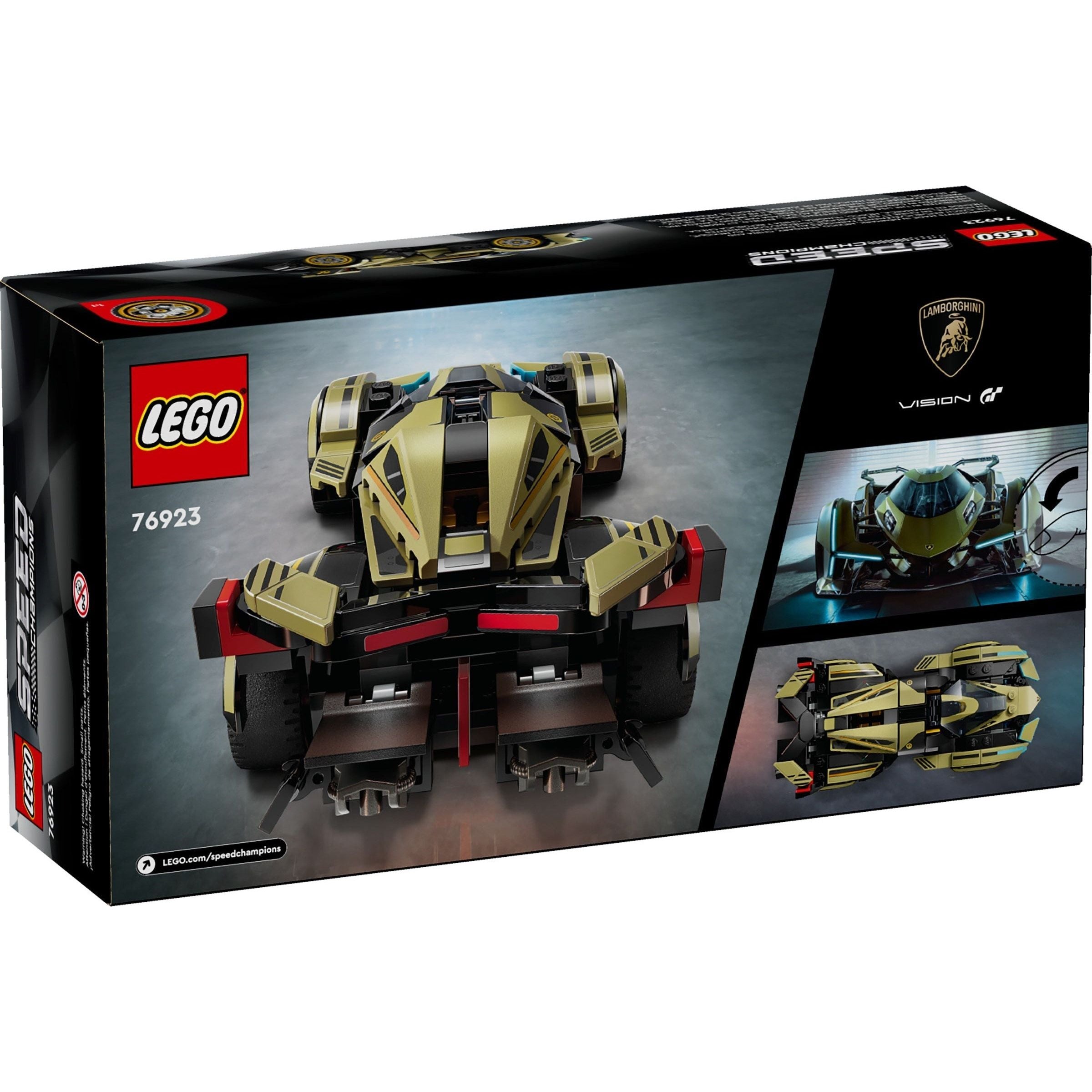 LEGO Speed Champions Lamborghini Lambo V12 Vision GT Supersportwagen 76923