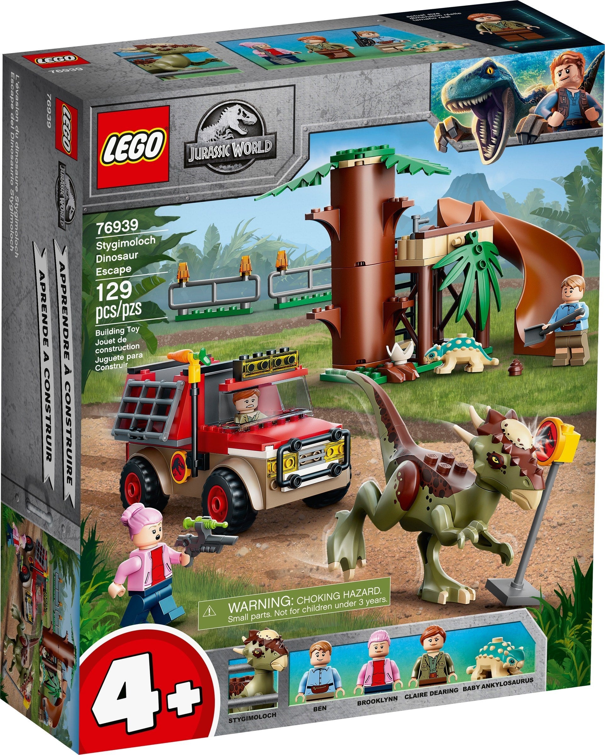 LEGO Jurassic World Flucht des Stygimoloch 76939