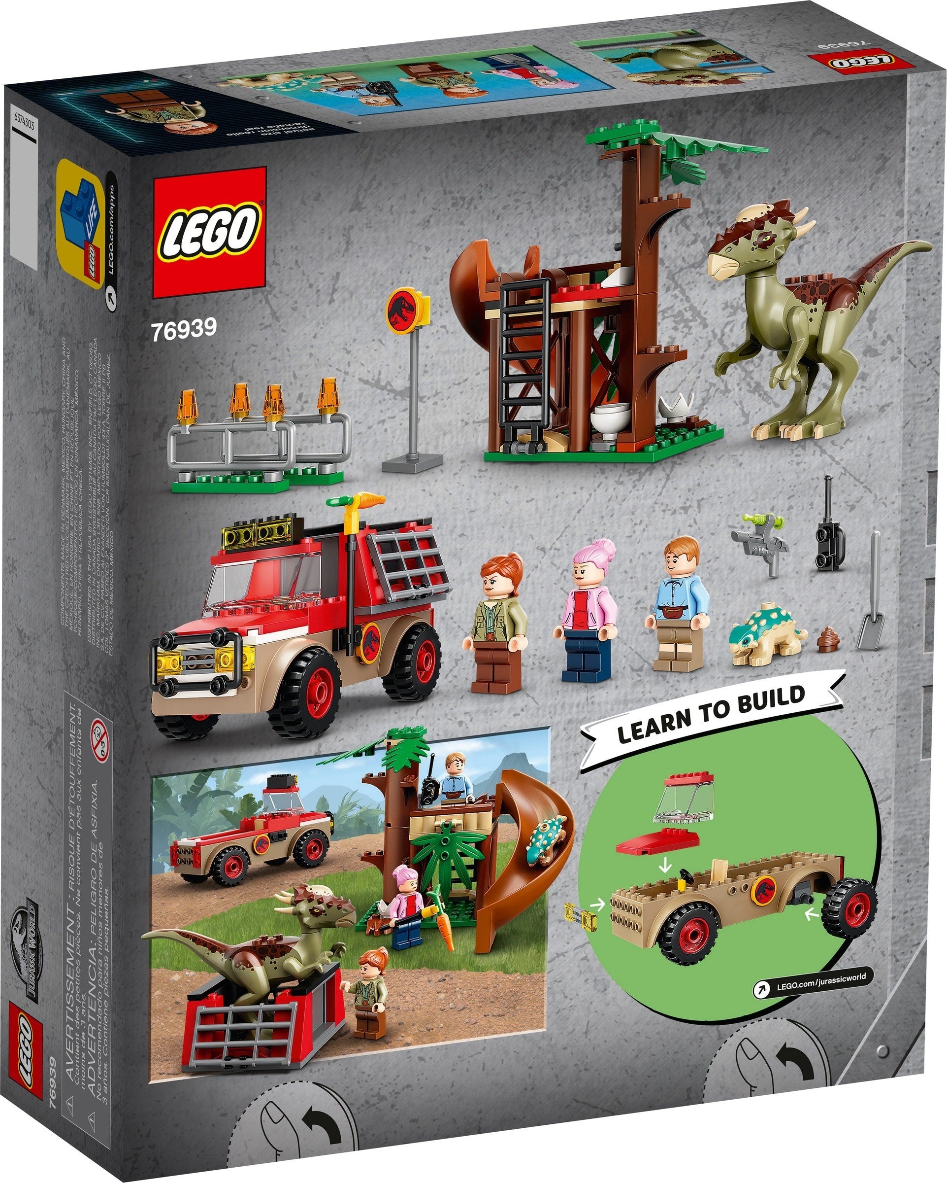 LEGO Jurassic World Flucht des Stygimoloch 76939
