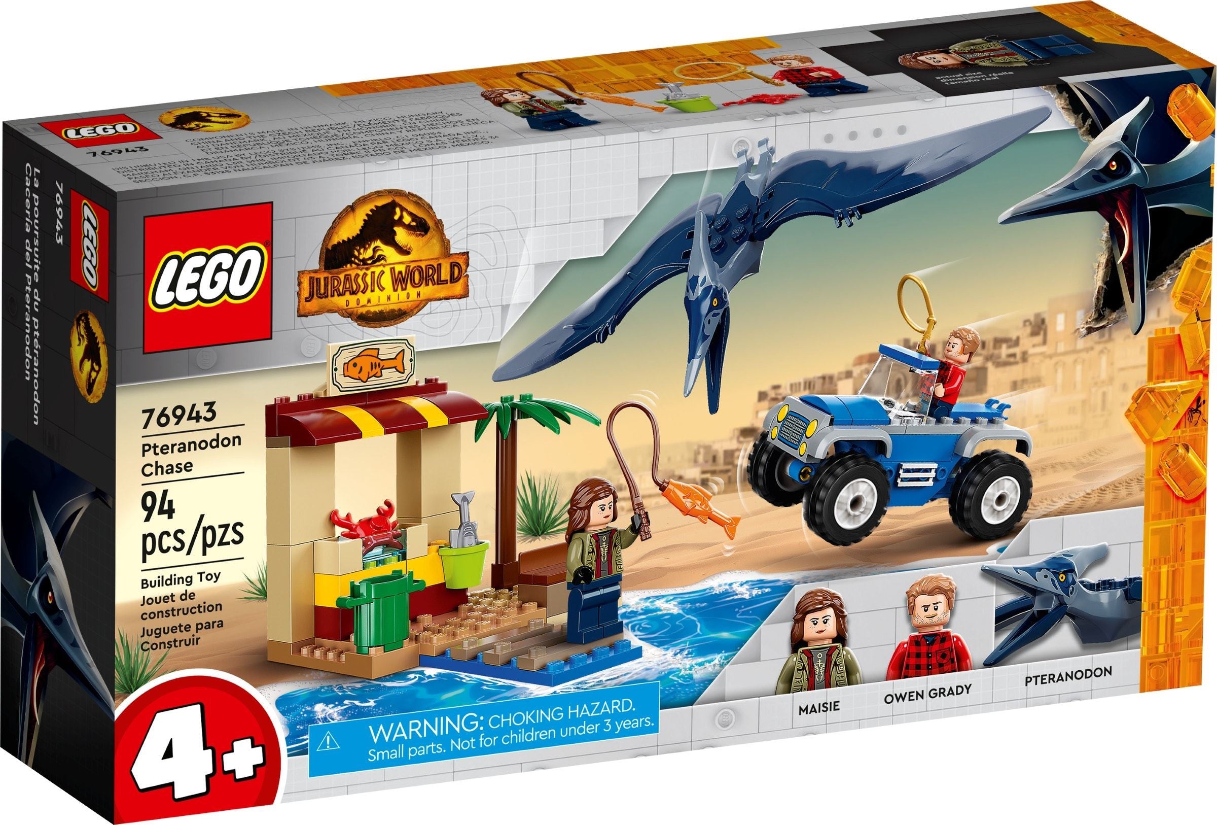 LEGO Jurassic World Pteranodon-Jagd 76943