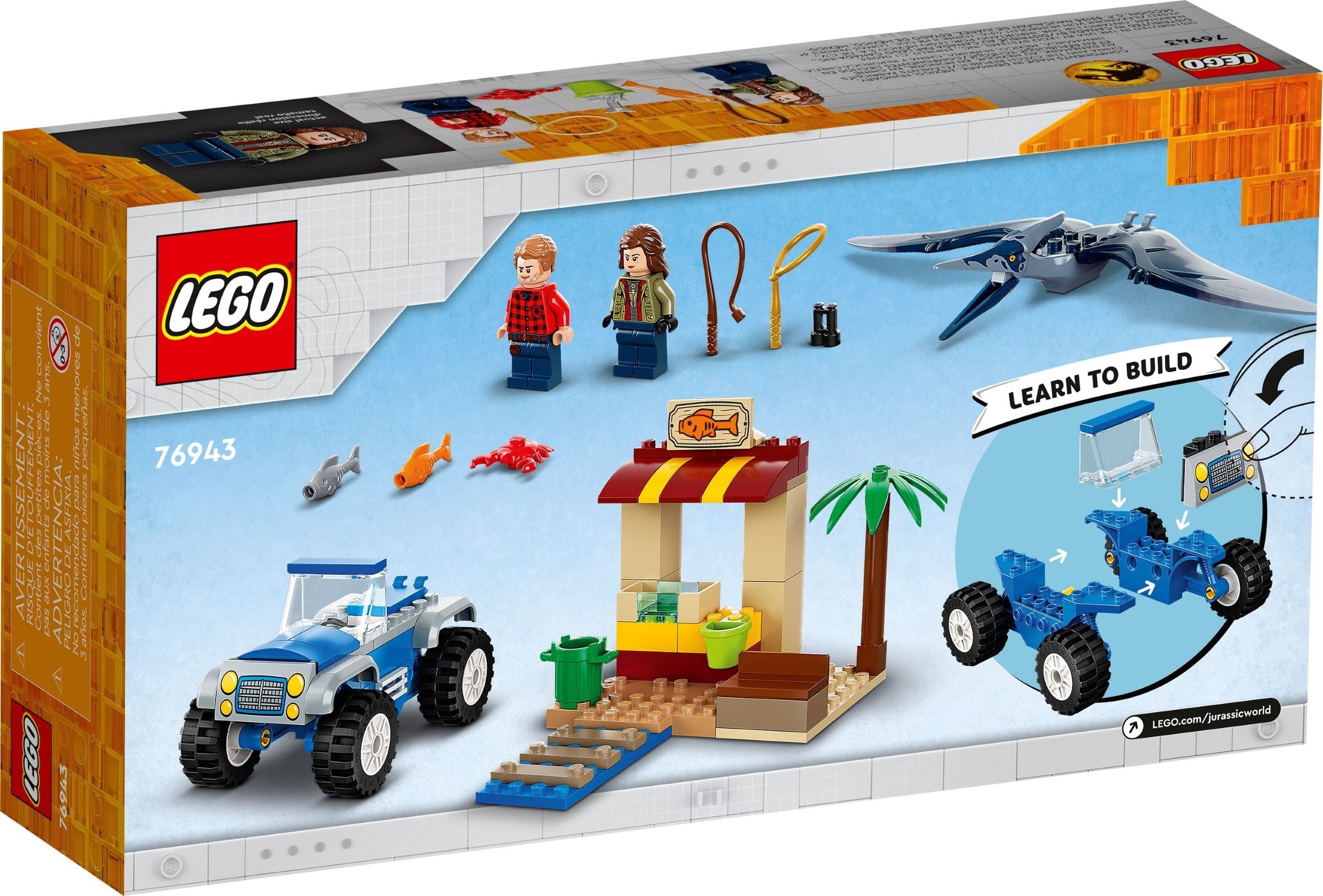 LEGO Jurassic World Pteranodon-Jagd 76943