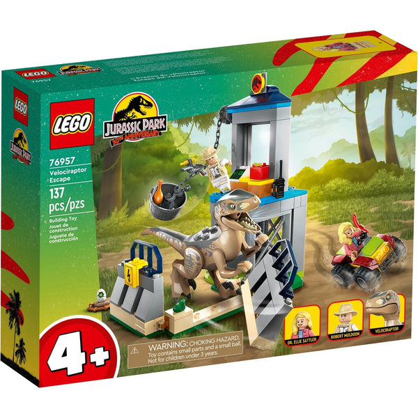 LEGO Jurassic World Flucht des Velociraptors 76957