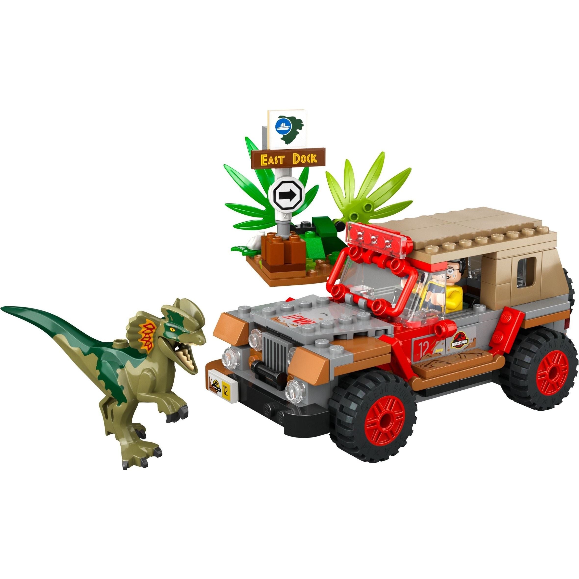 LEGO Jurassic World Hinterhalt des Dilophosaurus 76958