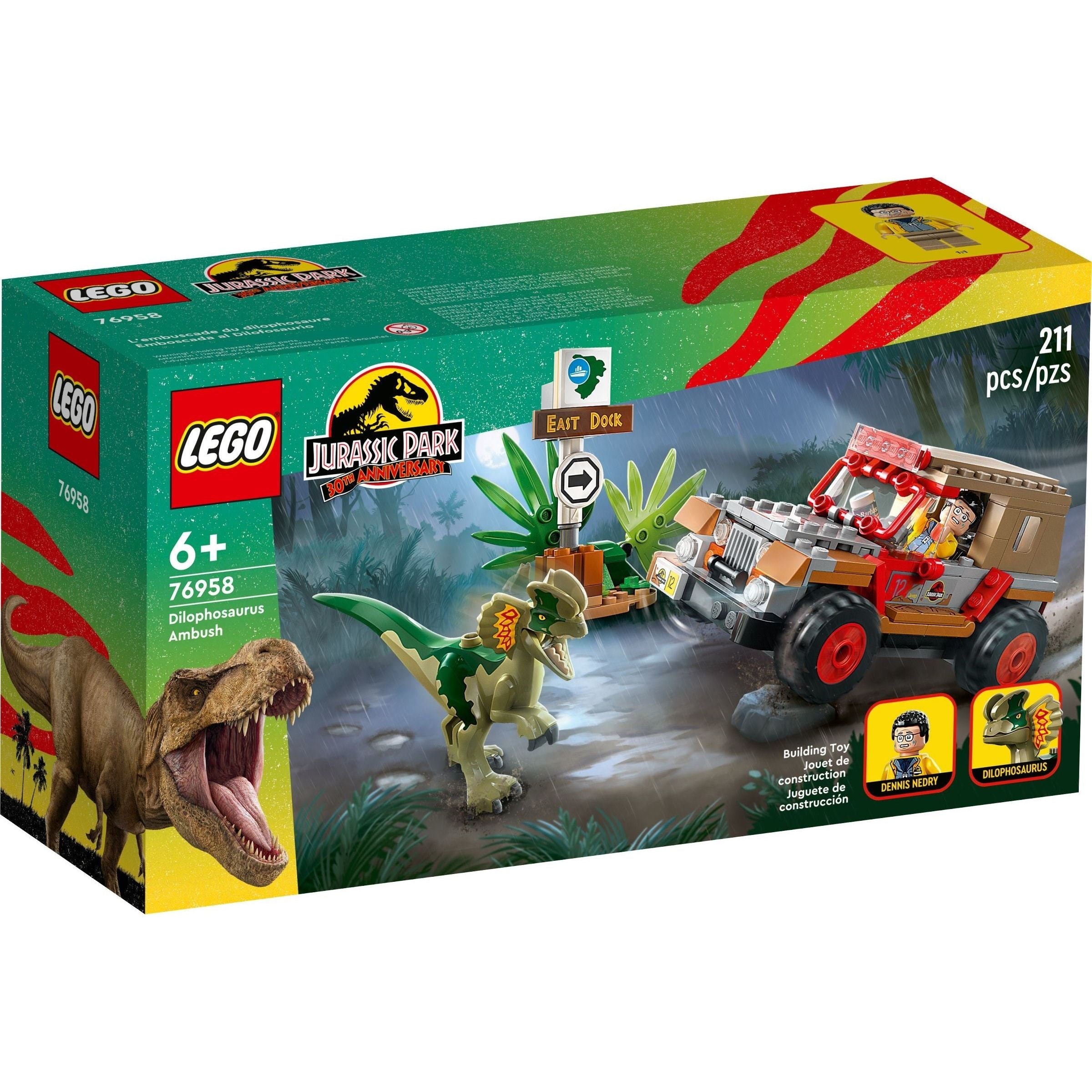 LEGO Jurassic World Hinterhalt des Dilophosaurus 76958