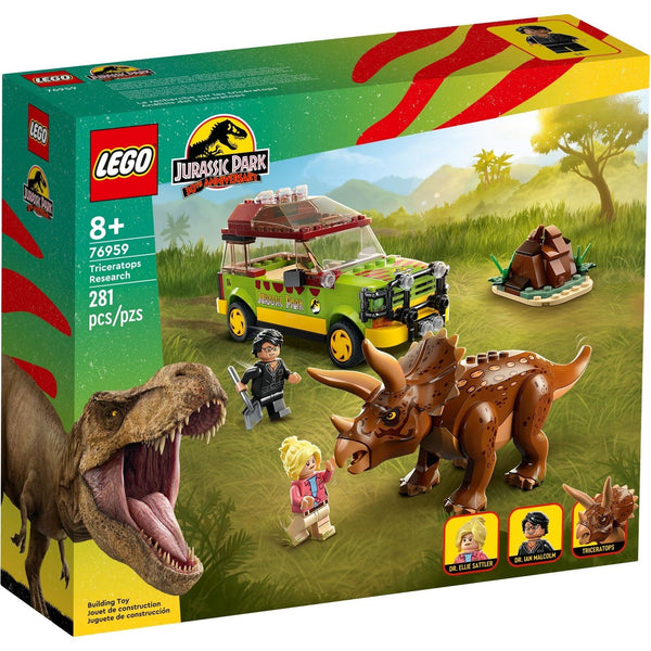 LEGO Jurassic World Triceratops-Forschung 76959