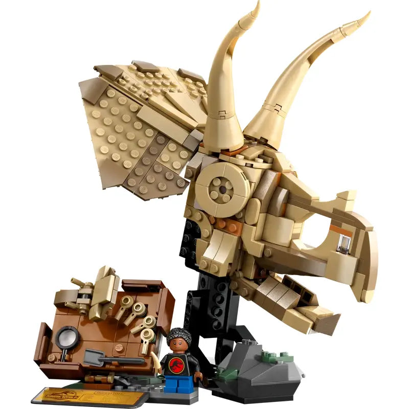 LEGO JurassicWorld™ Dinosaur Fossils: Triceratops Skull 76969