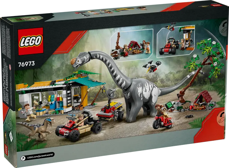 LEGO Jurassic World Raptor & Titanosaurus: Große Fährtensuche 76973