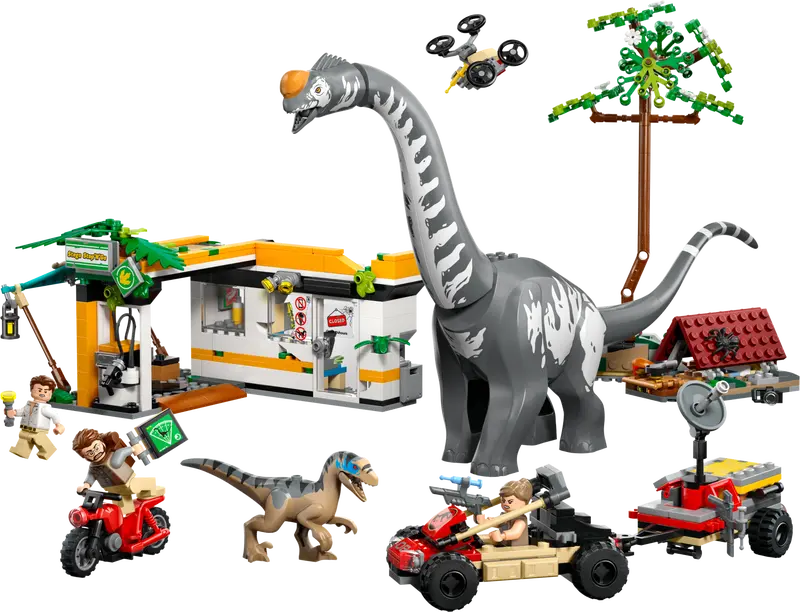 LEGO Jurassic World Raptor & Titanosaurus: Große Fährtensuche 76973
