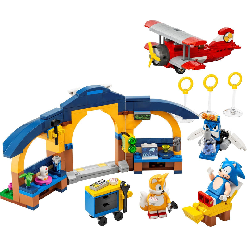 LEGO Sonic Tails‘ Tornadoflieger mit Werkstatt 76991