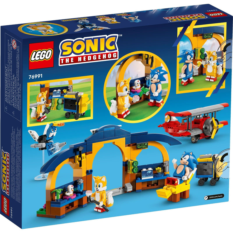 LEGO Sonic Tails‘ Tornadoflieger mit Werkstatt 76991