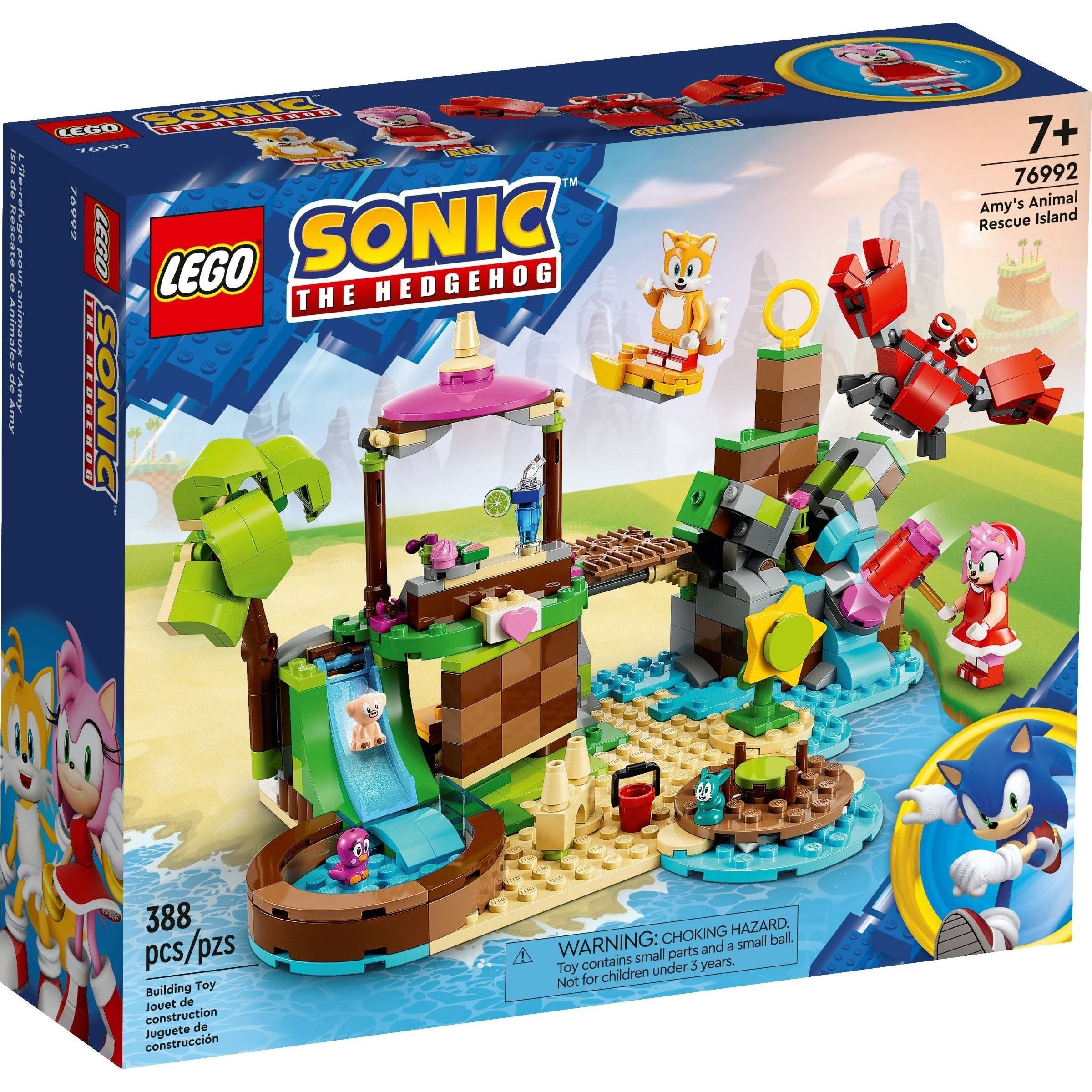 LEGO Sonic Amys Tierrettungsinsel 76992