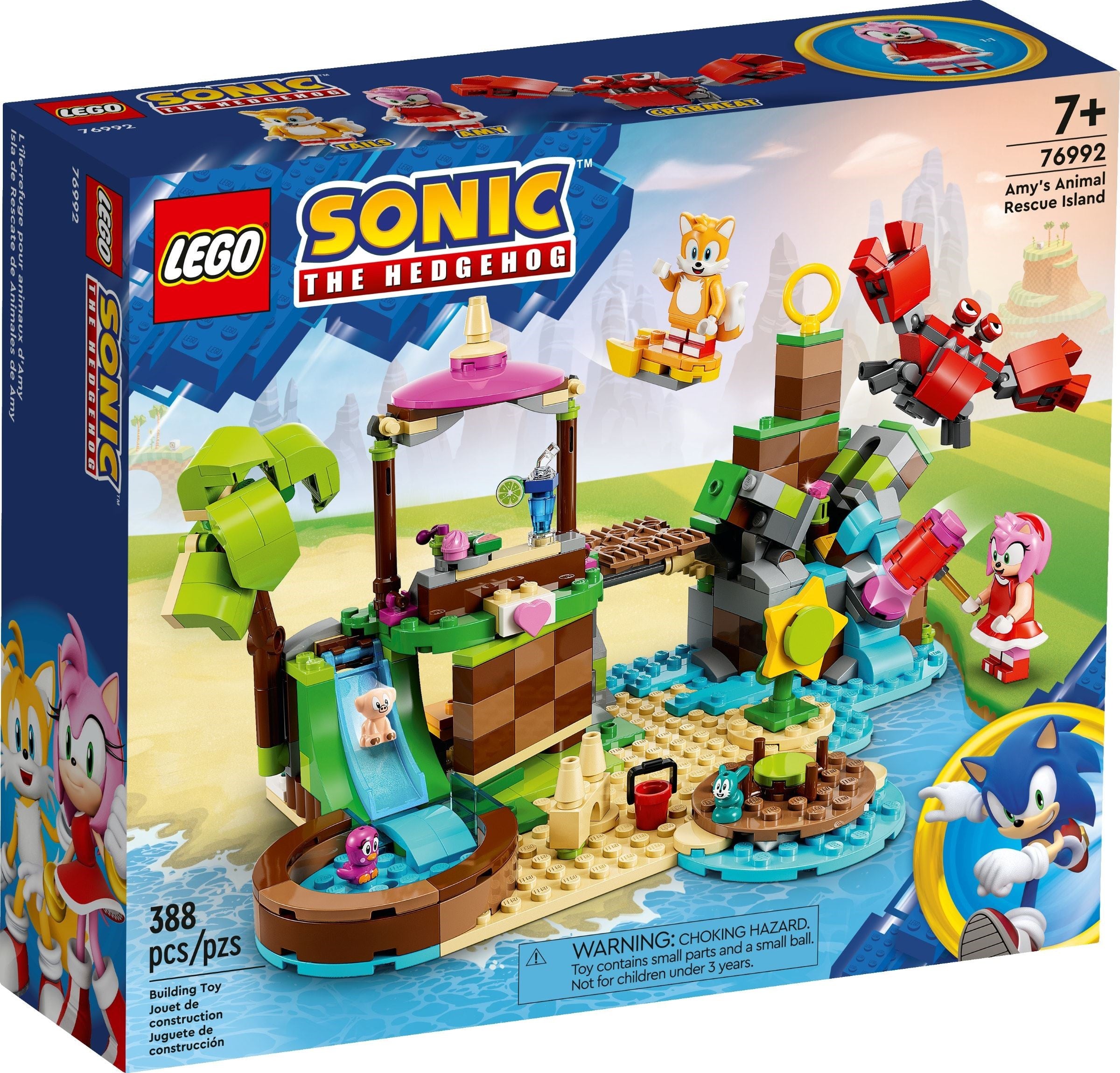 LEGO Sonic Amys Tierrettungsinsel 76992