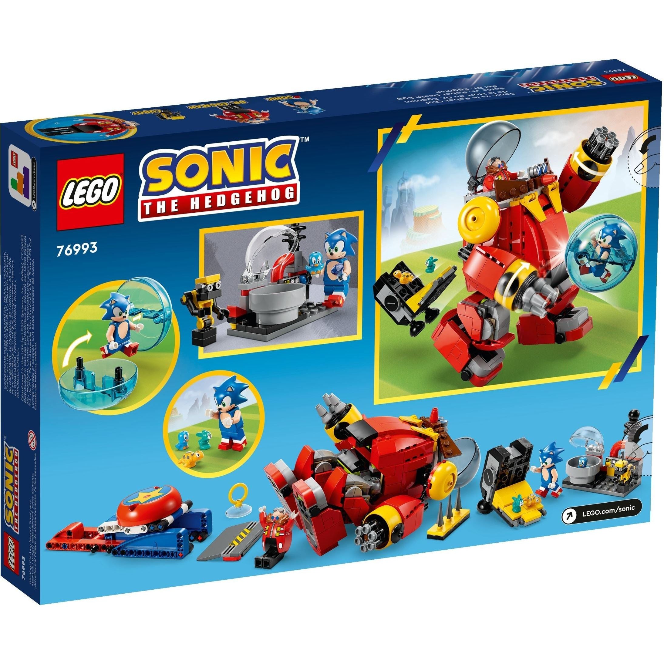 LEGO Sonic Sonic vs. Dr. Eggmans Death Egg Robot 76993