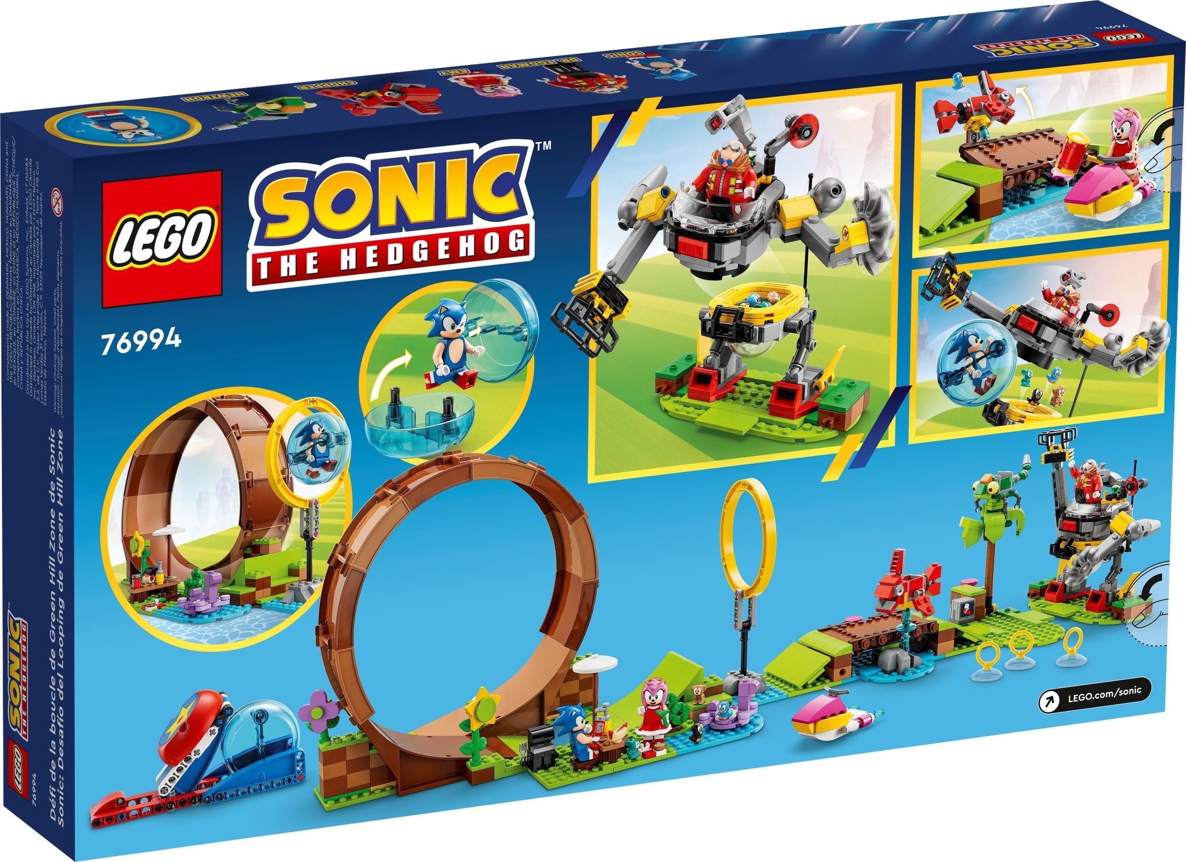 LEGO Sonic Sonics Looping-Challenge in der Green Hill Zone 76994