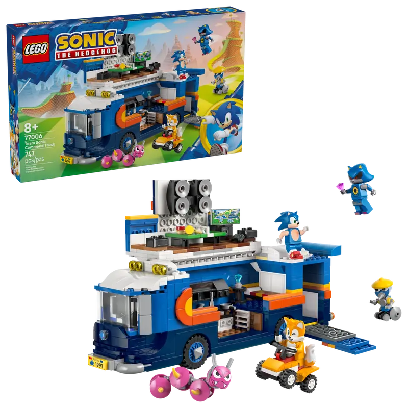 LEGO Sonic the Hedgehog™ Team Sonics Kommando-Truck 77006