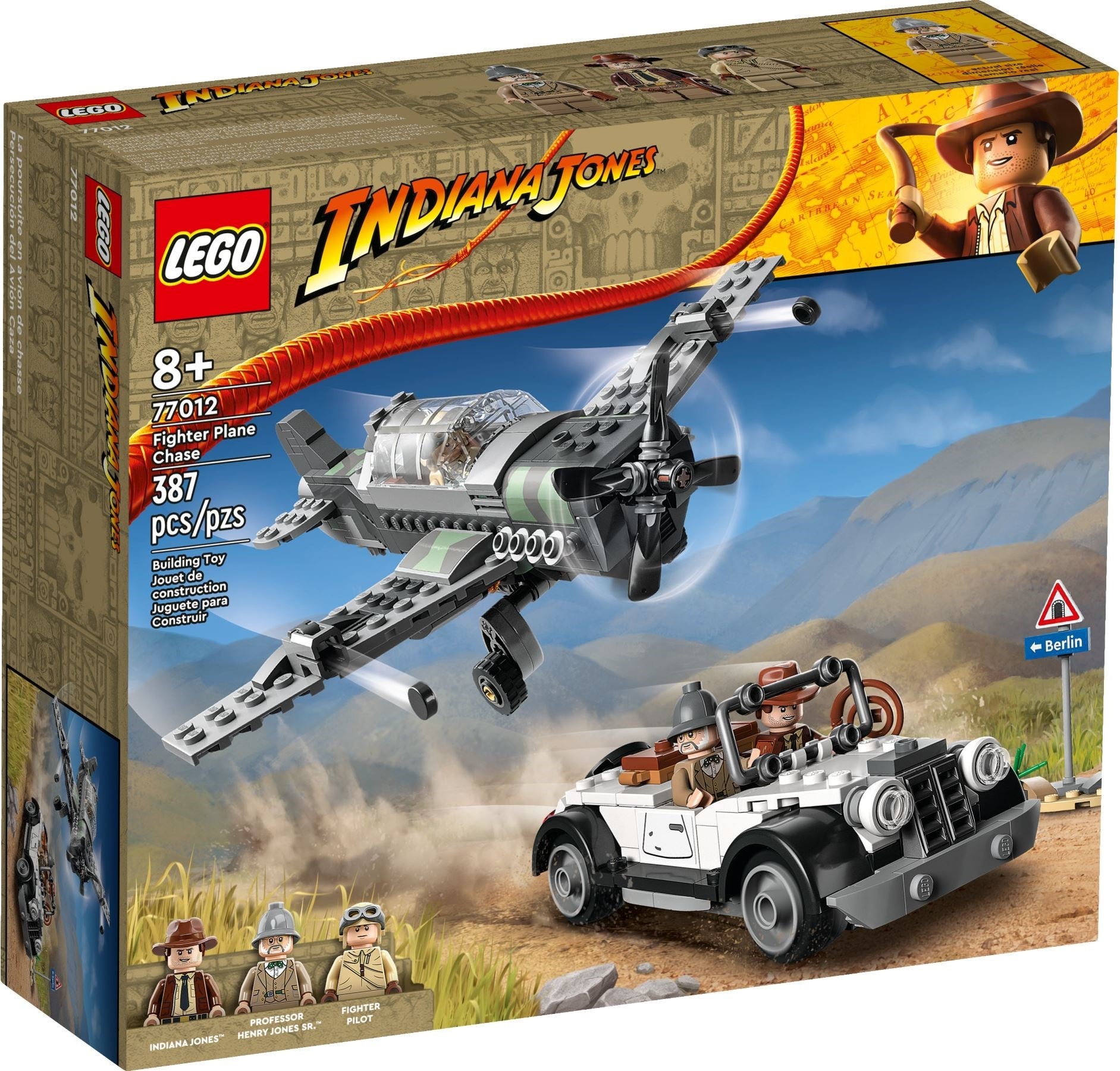 LEGO Indiana Jones Flucht vor dem Jagdflugzeug 77012