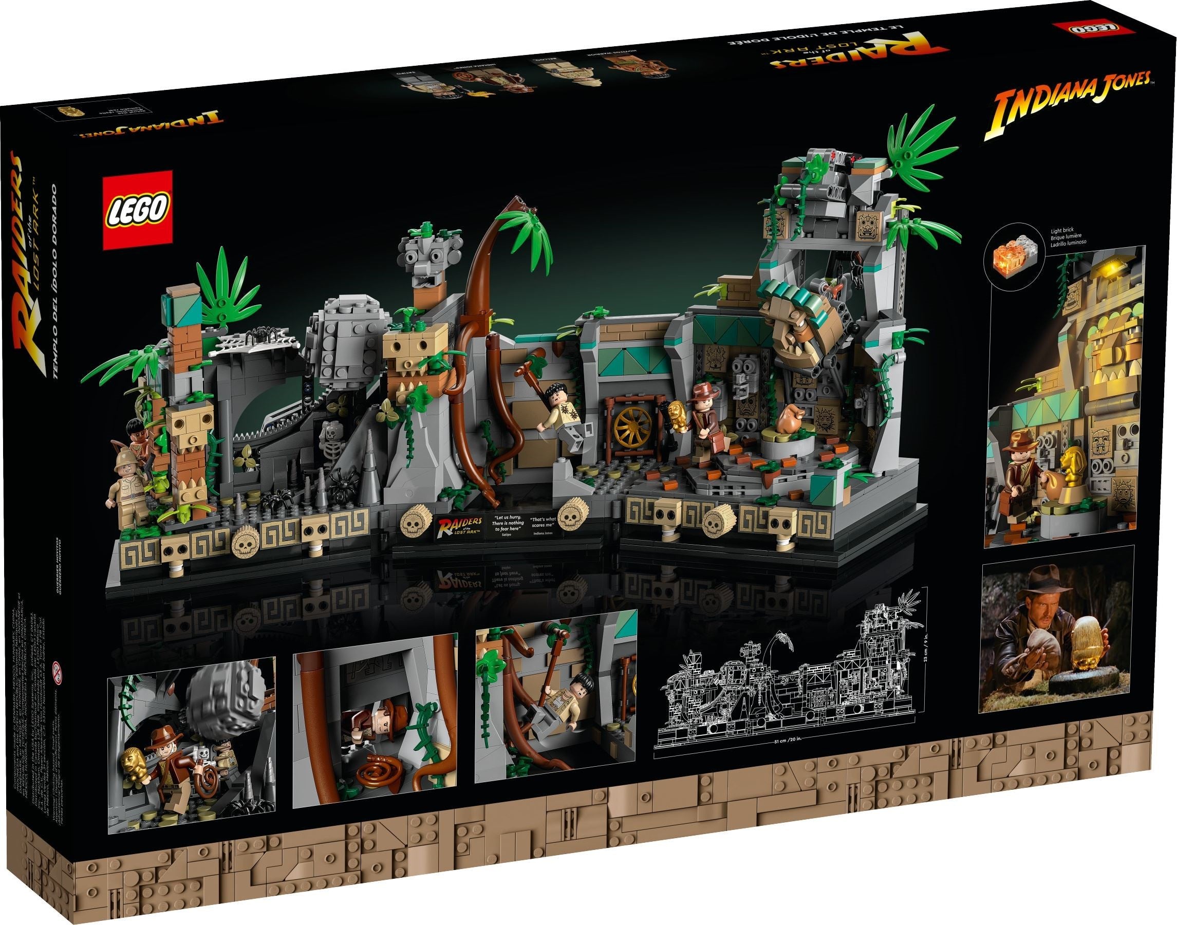 LEGO Indiana Jones Tempel des goldenen Götzen 77015