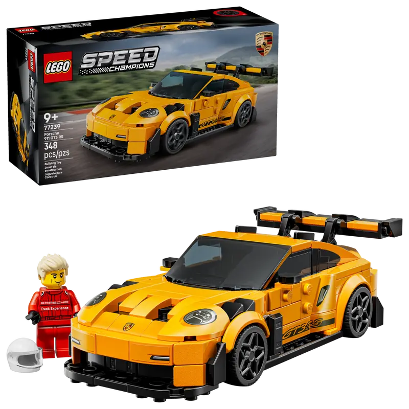 LEGO Speed Champions Porsche 911 GT3 RS Supersportwagen 77239