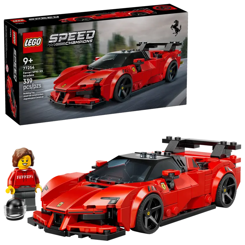 LEGO Speed Champions Ferrari SF90 XX Stradale Sportwagen 77254
