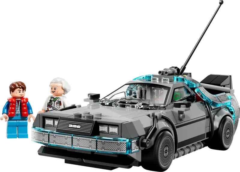 LEGO Speed Champions Zeitmaschine aus Zurück in die Zukunft 77256