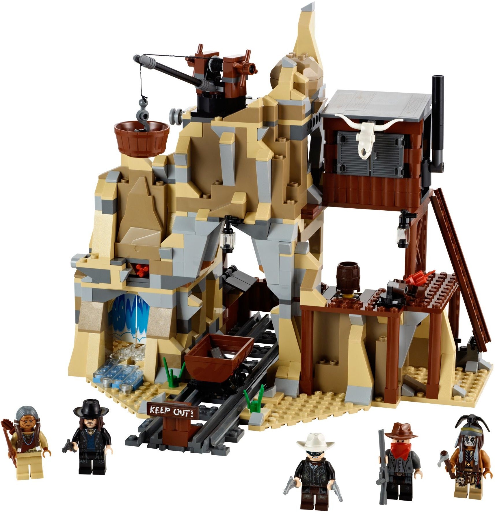 LEGO Lone Ranger Gefahr in der Silbermine 79110