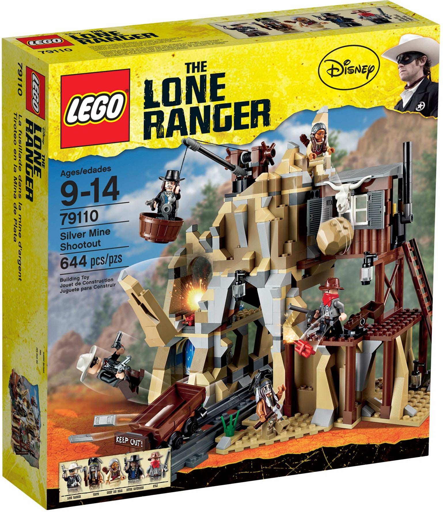 LEGO Lone Ranger Gefahr in der Silbermine 79110