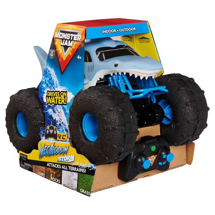 R/C Monster Jam Megalodon Storm All Terrain RC Vehicle