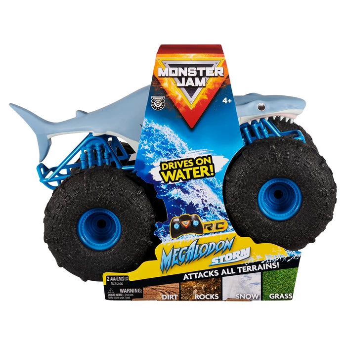 R/C Monster Jam Megalodon Storm All Terrain RC Vehicle
