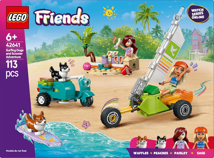 LEGO Friends Strandabenteuer mit Hunden 42641