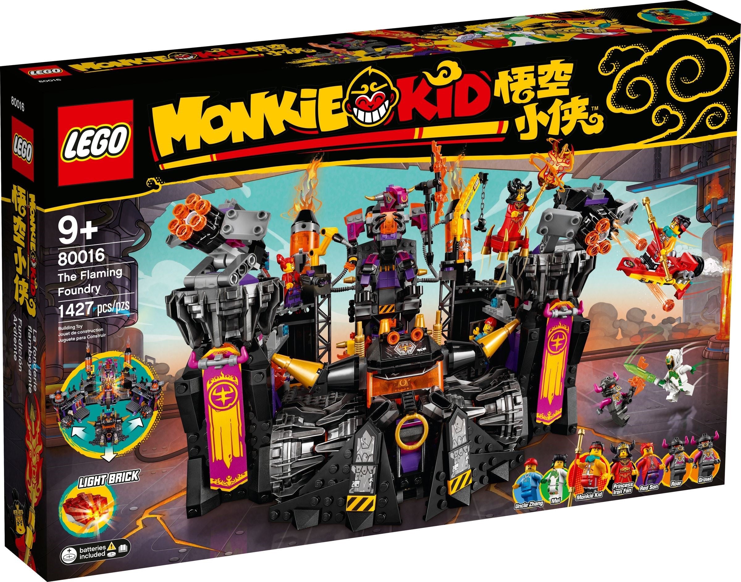 LEGO Monkie Kid Die glühende Giesserei 80016